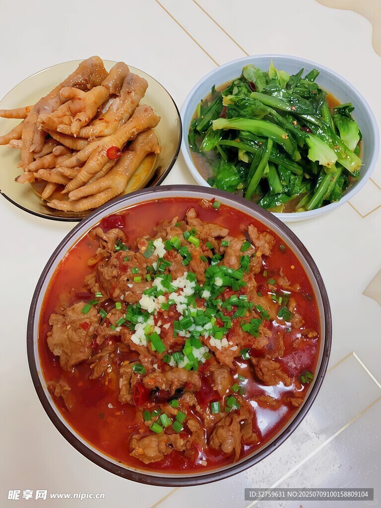 美味中式菜肴组合