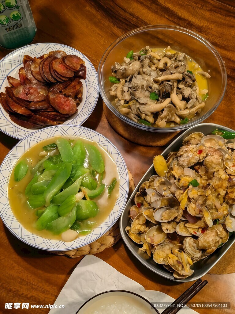 丰盛家常菜组合