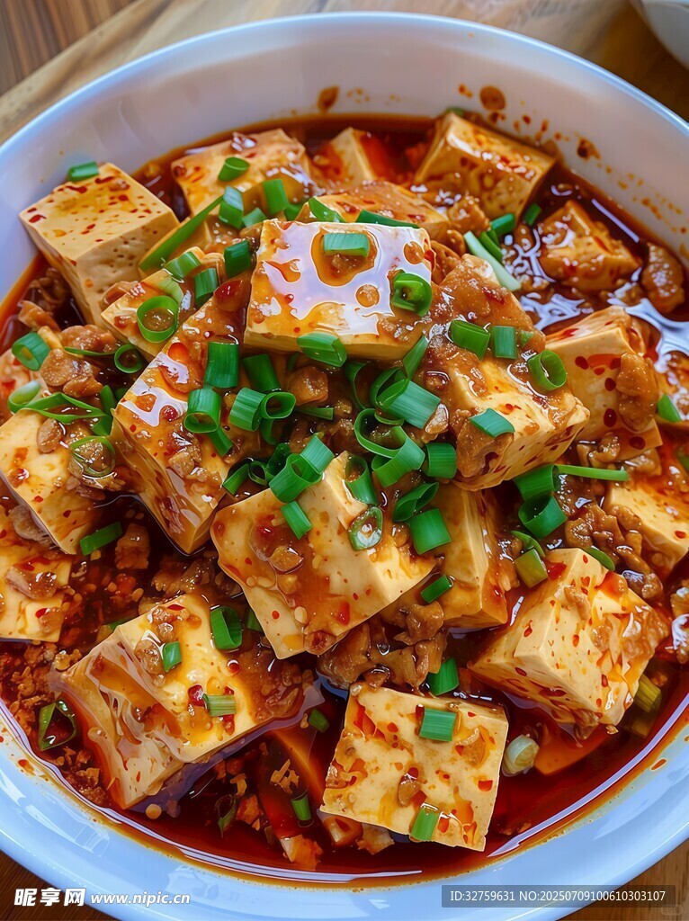 麻辣鲜香的美味麻婆豆腐