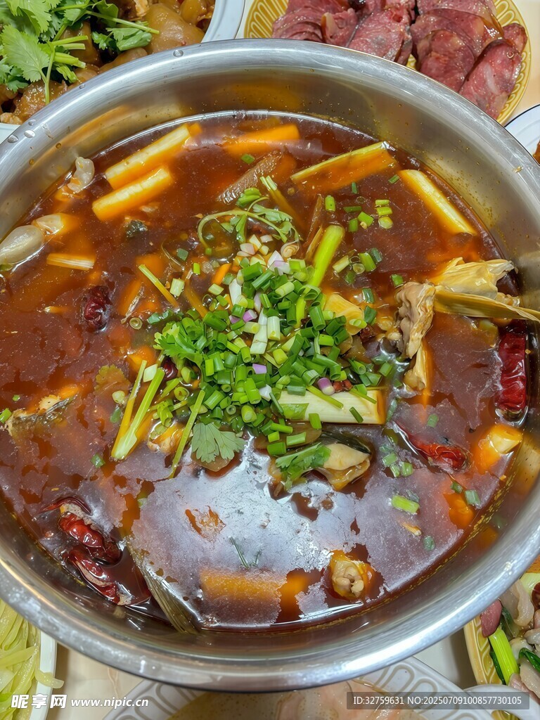 鲜香麻辣的美味火锅
