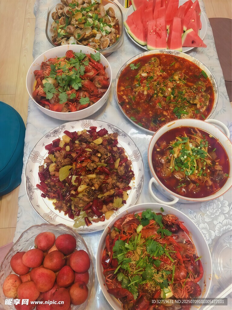 丰盛美味中式菜肴大集合