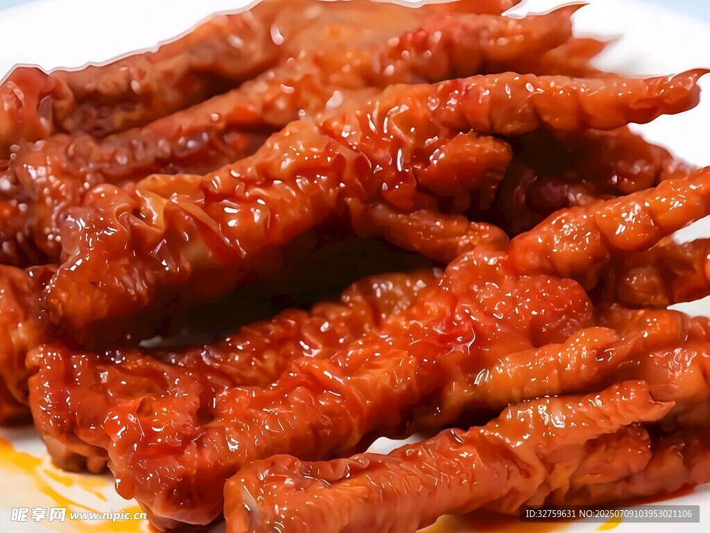 美味香辣鸡爪