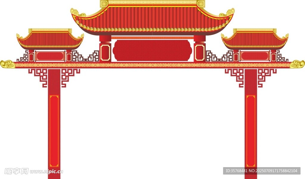中式传统牌坊