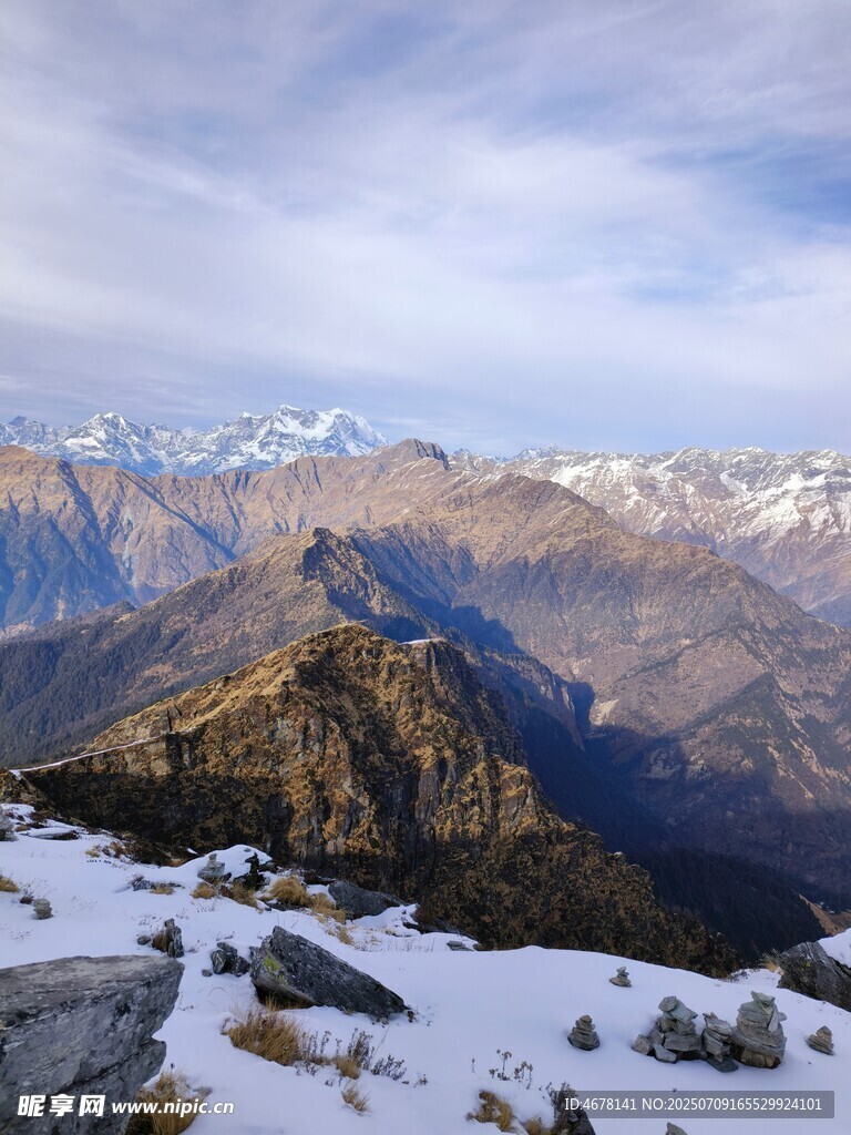 雪山壮丽风光