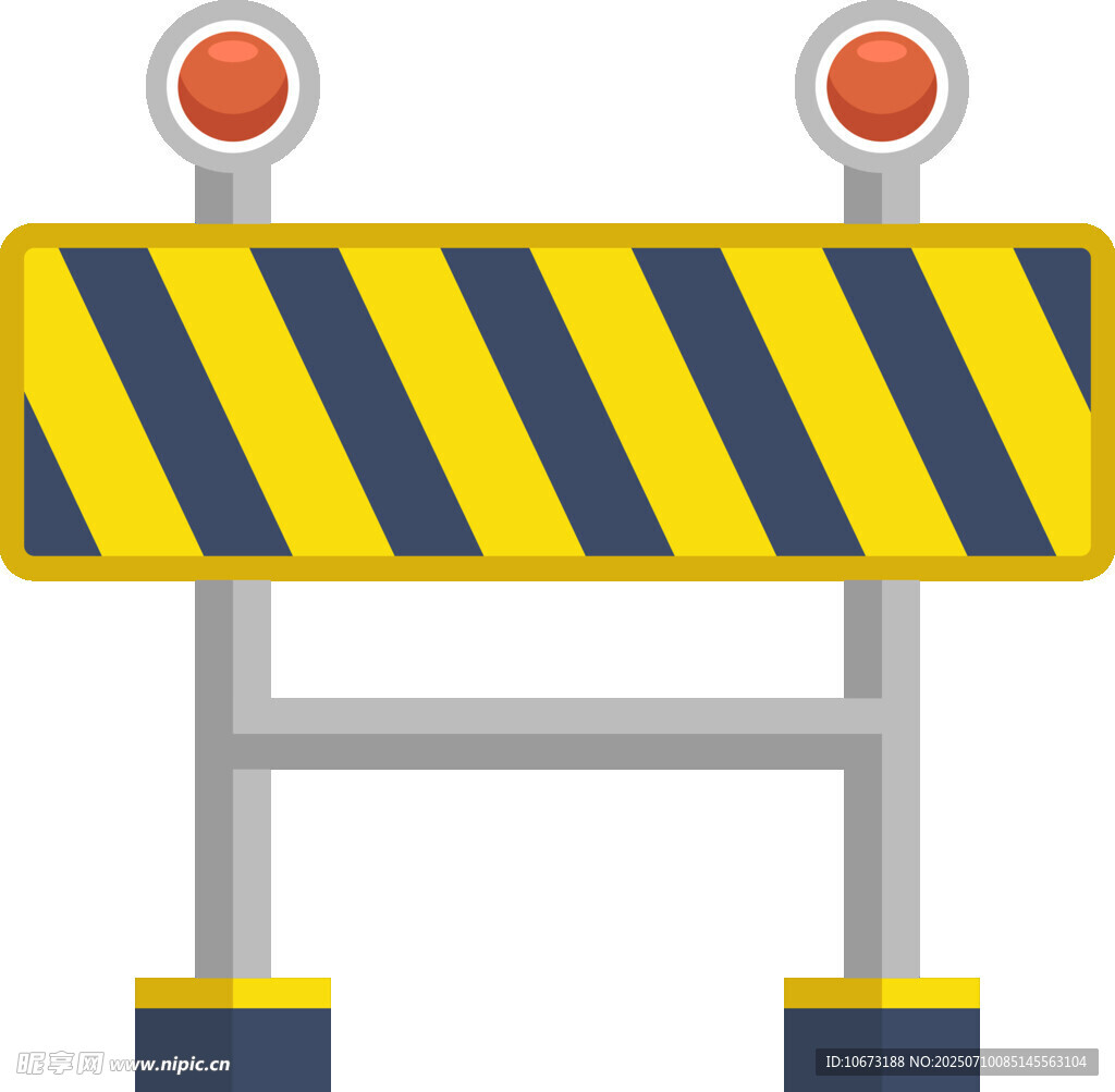 施工警示路障