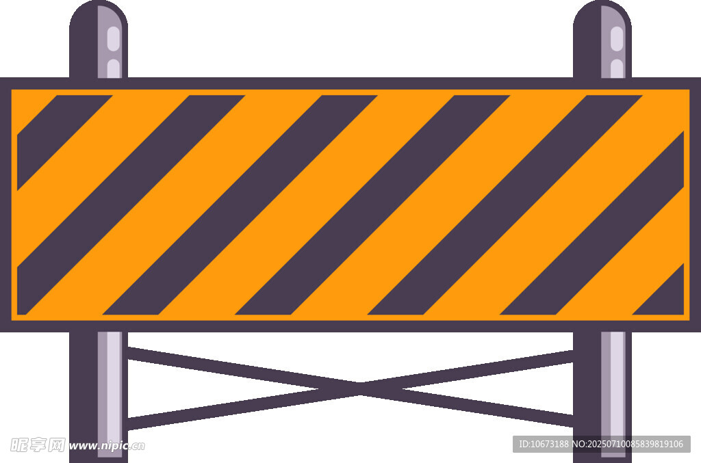 施工警示路障