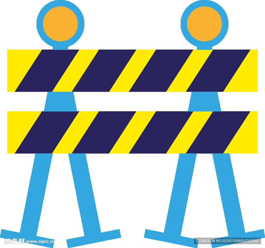 施工警示标志