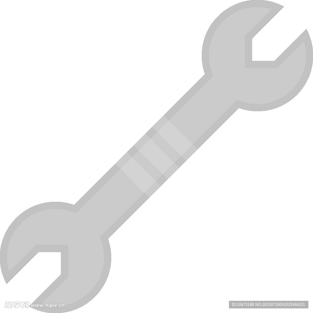 双头扳手工具图标