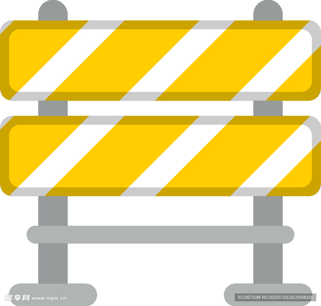 施工警示路障