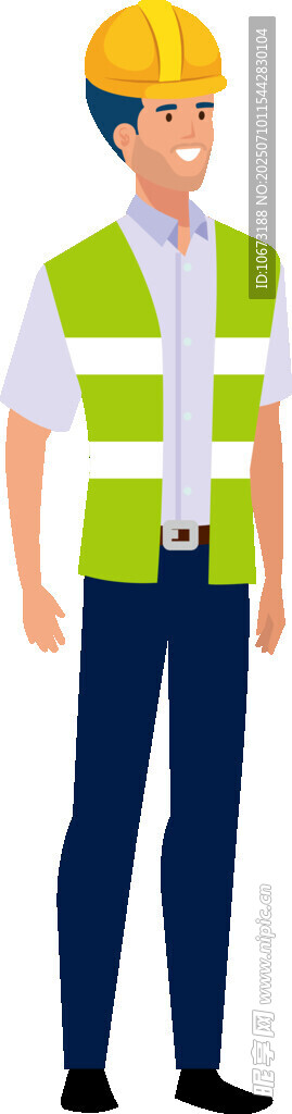 建筑工人形象