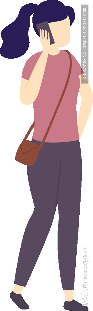 行走的背包女士
