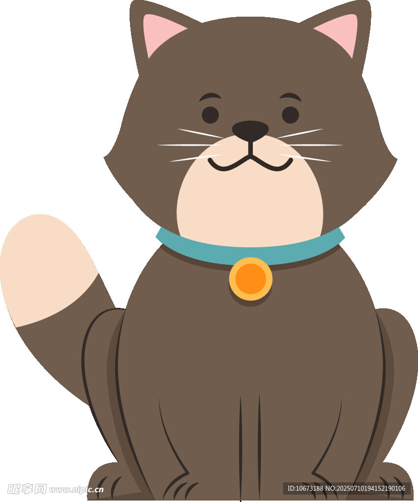 可爱猫咪卡通形象