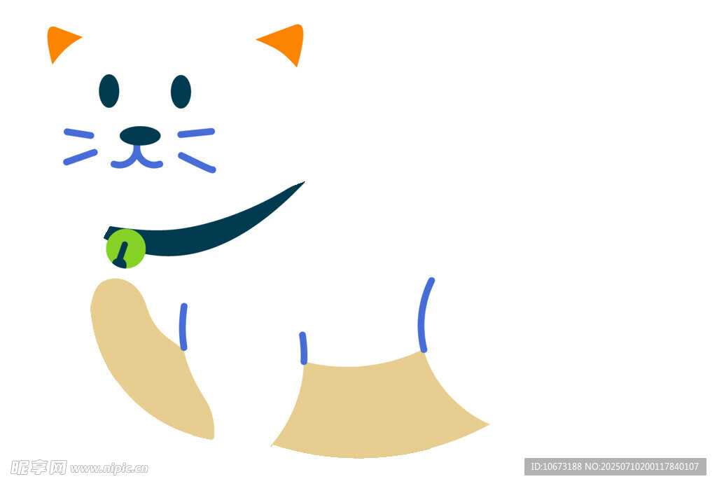 卡通小猫形象