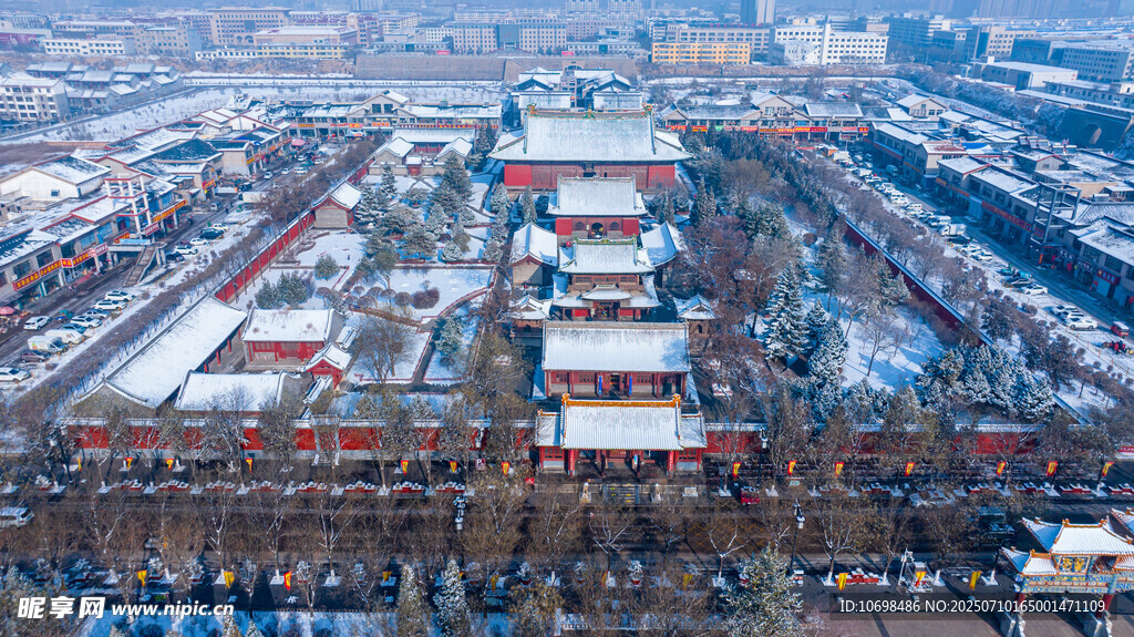 崇福寺雪景