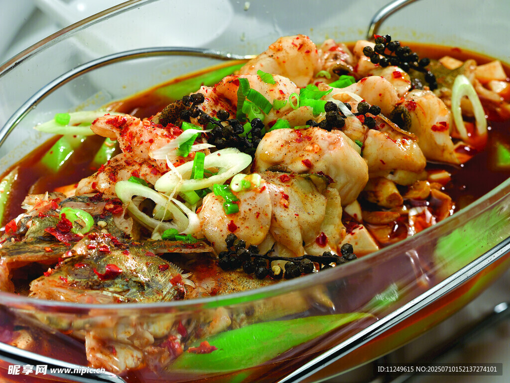 麻婆豆腐煮桂鱼