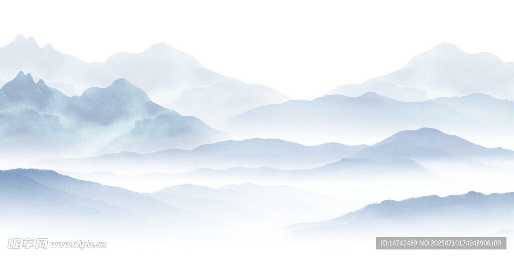 水墨山水背景
