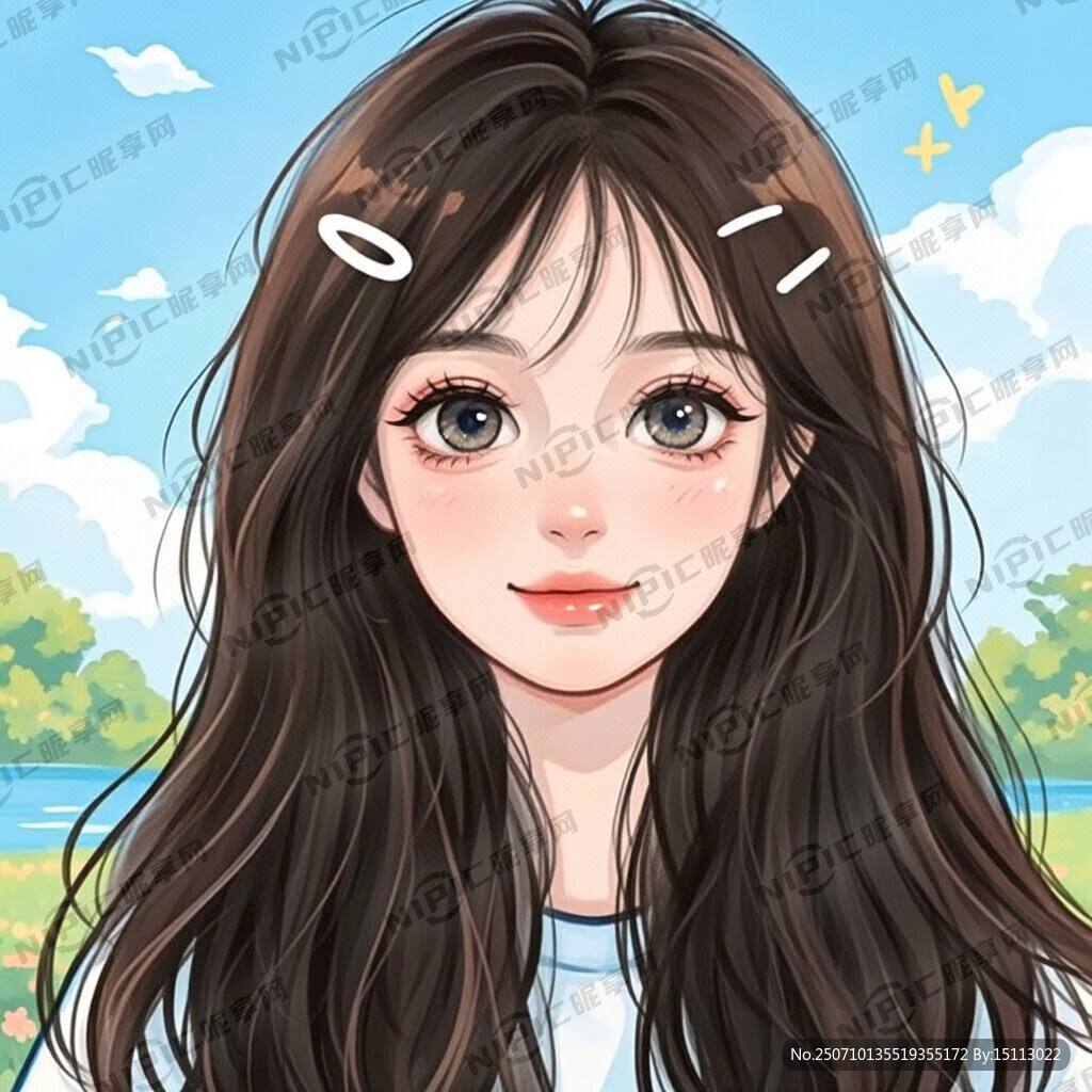 超级大眼睛长睫毛 青春有活力