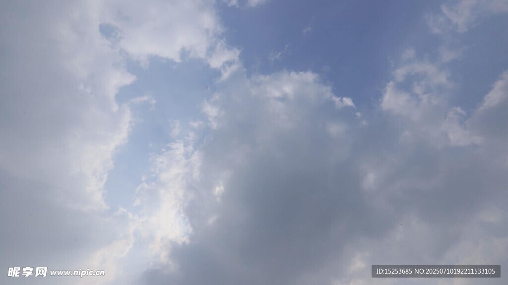 天空中的云朵景观