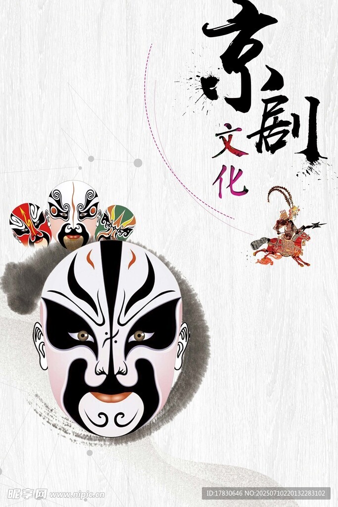 京剧脸谱与文化元素