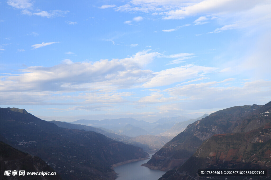 壮丽山河峡谷景观