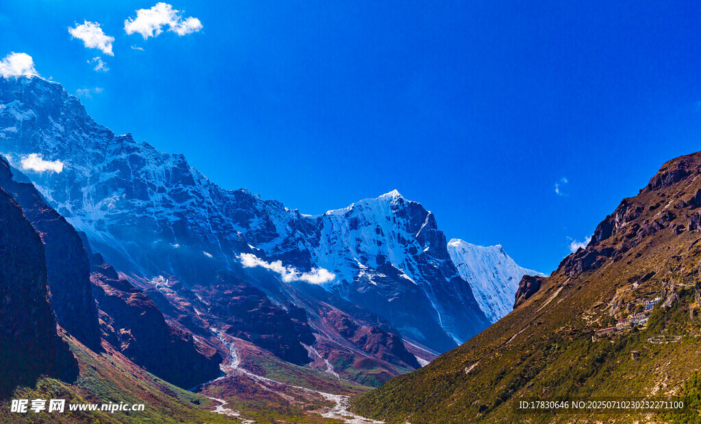 壮丽高山美景