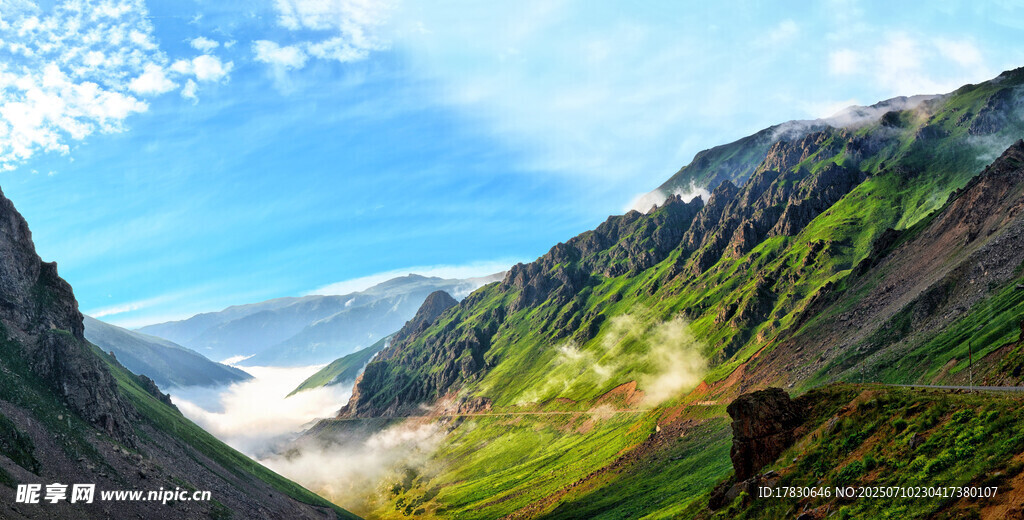山间云海美景