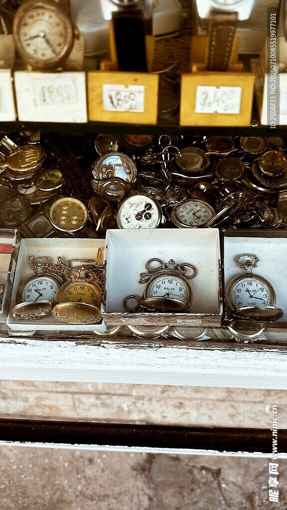复古钟表展示