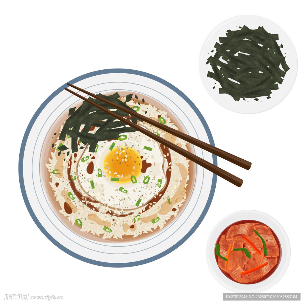 卡通拉面插图