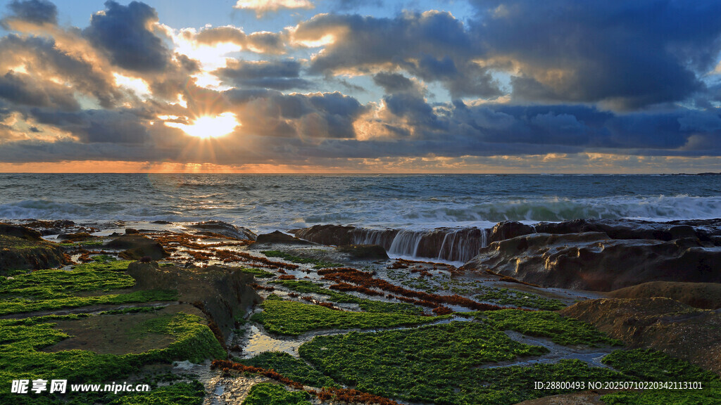 海边日落美景