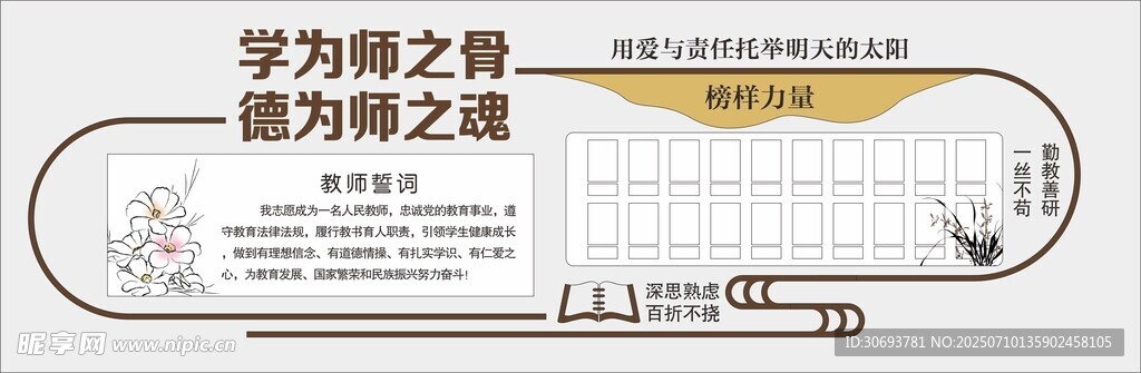 学校文化墙 教师文化墙