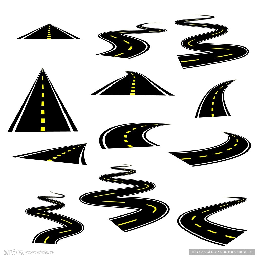 弯曲道路