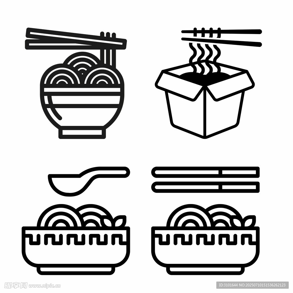 面条图标