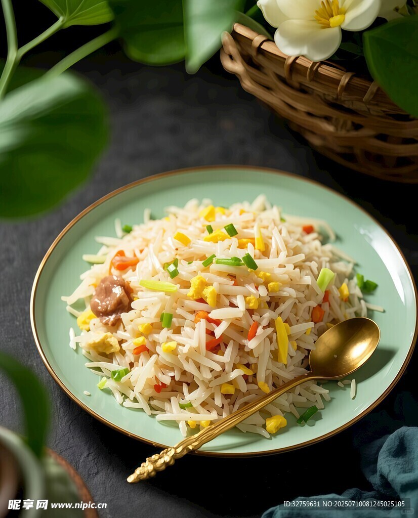 美味虾仁蛋炒饭