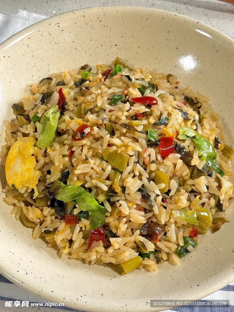 美味多彩蔬菜炒饭