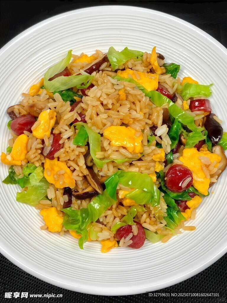 美味蔬菜炒饭