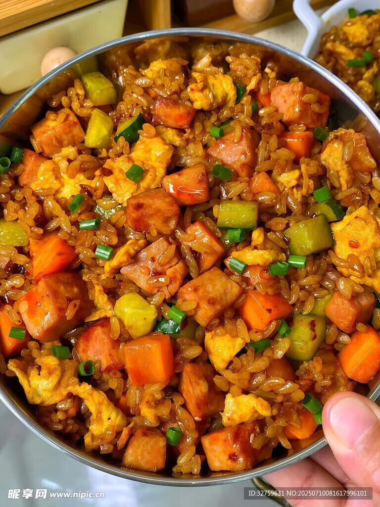 美味多彩蔬菜炒饭