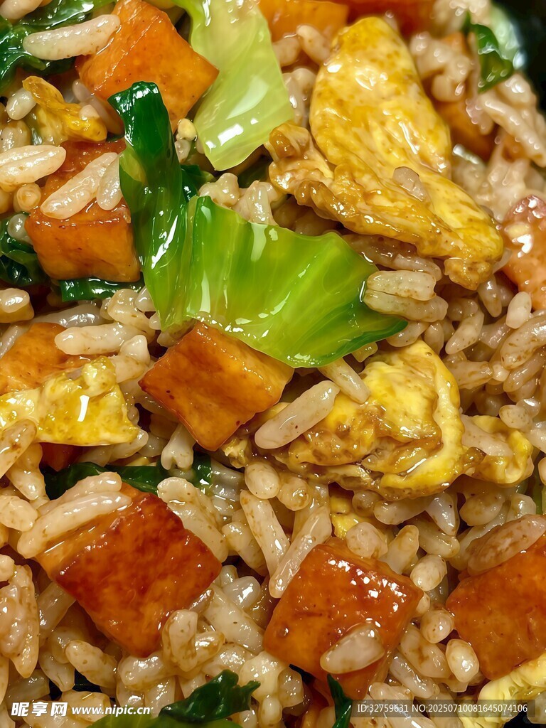 美味蔬菜炒饭