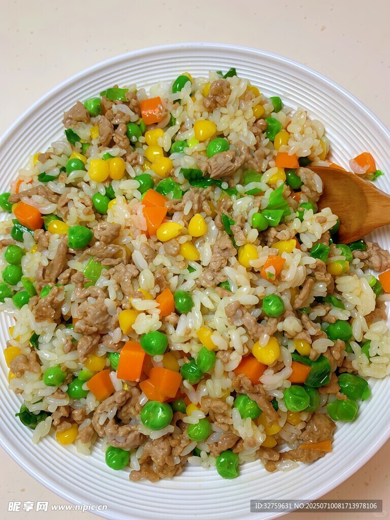 美味多彩蔬菜炒饭
