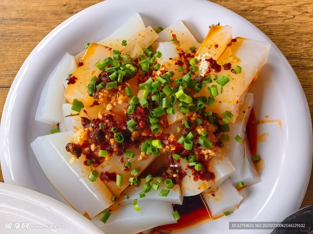 美味凉拌凉粉