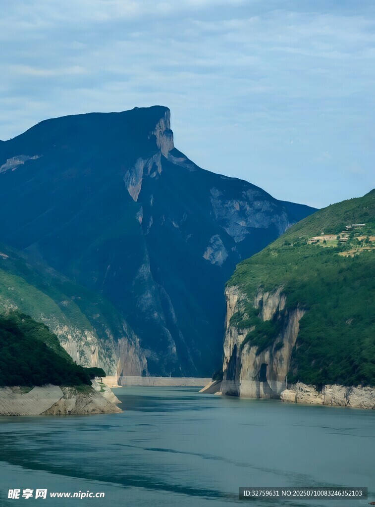 壮丽山水峡谷景观