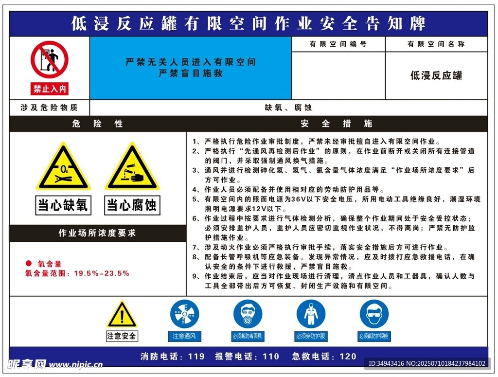 危险化学品安全告知牌