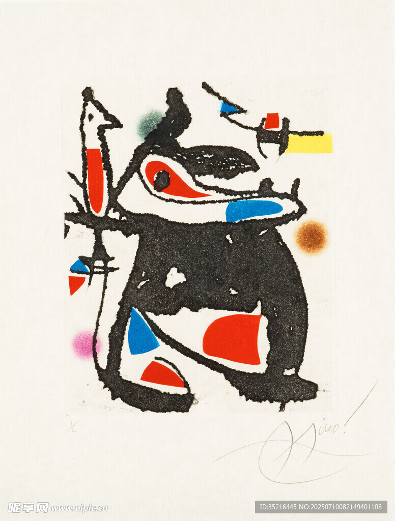 抽象艺术画作