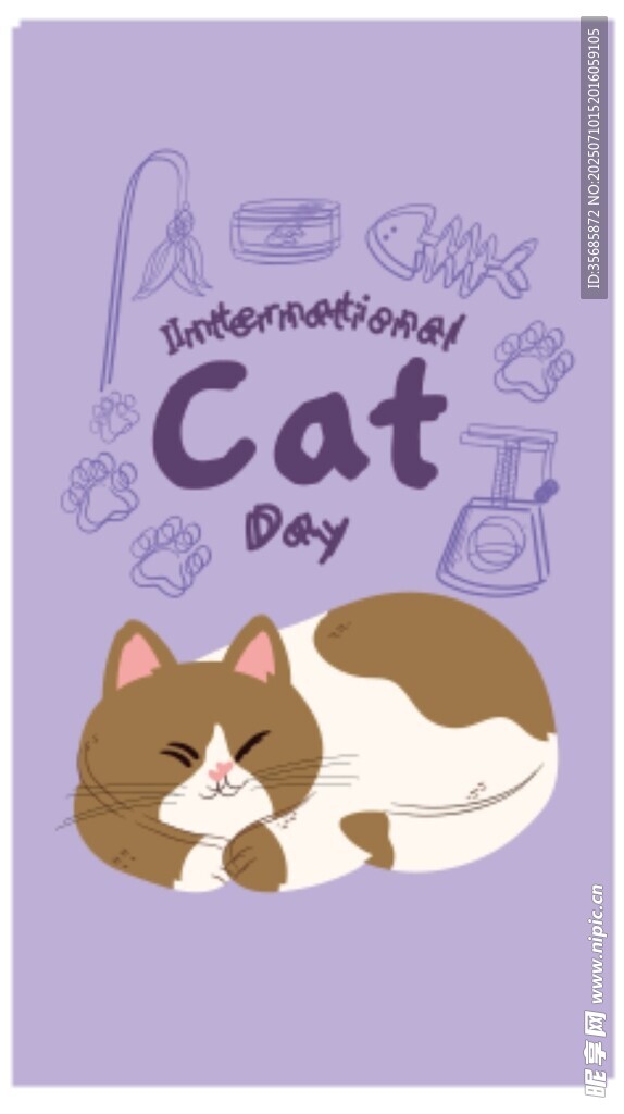 国际猫咪日可爱猫咪图