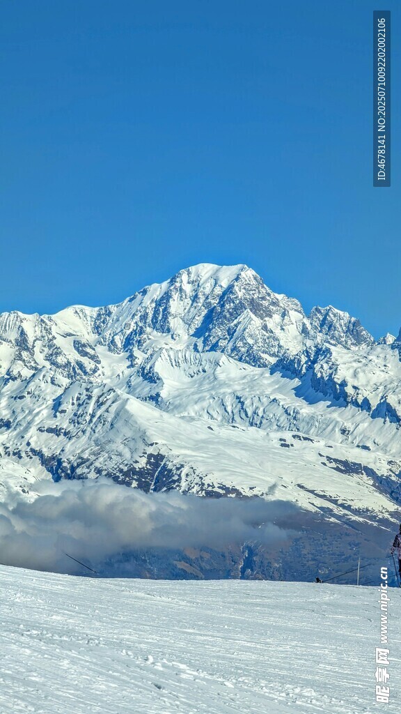 壮丽雪山美景