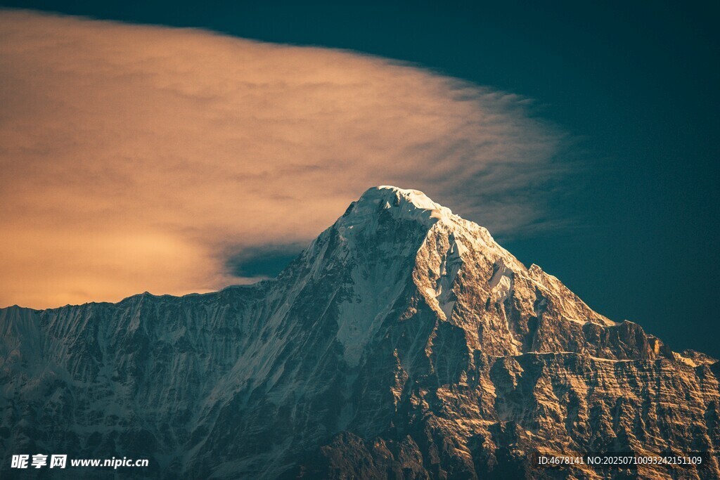 壮丽雪山美景