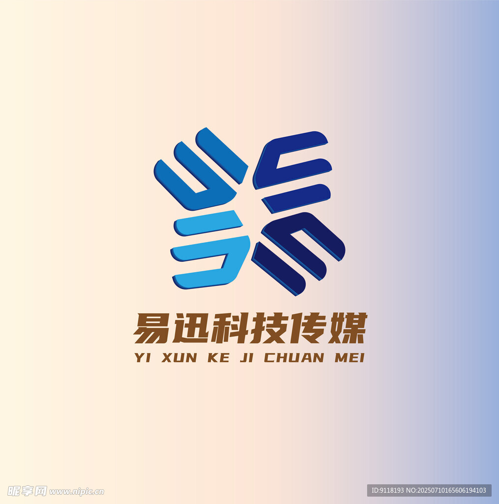 科技传媒标志设计