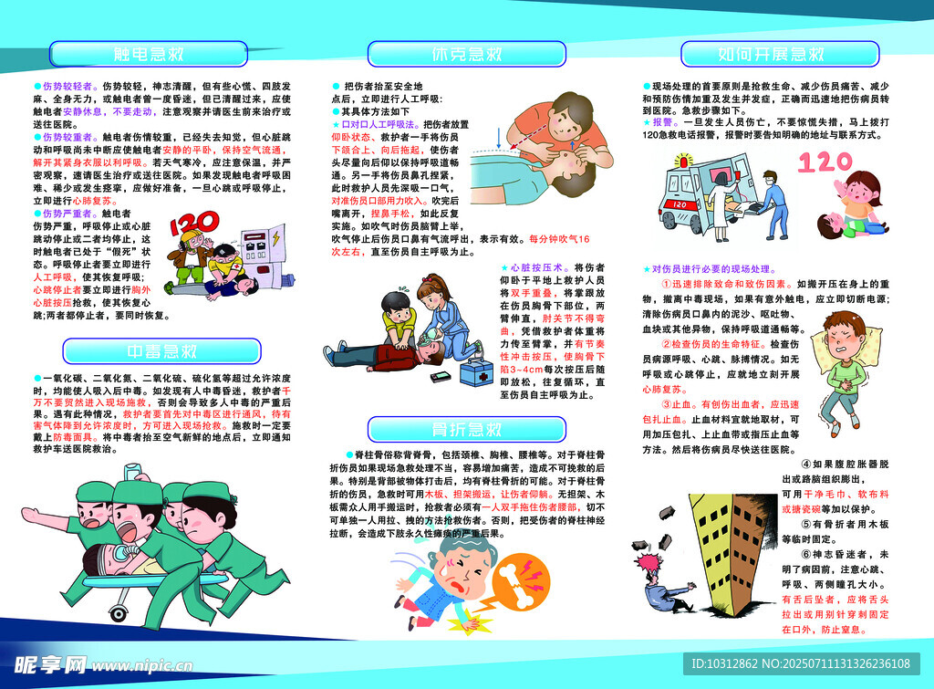 儿童安全知识宣传海报