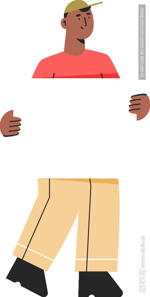 卡通人物展示服装搭配