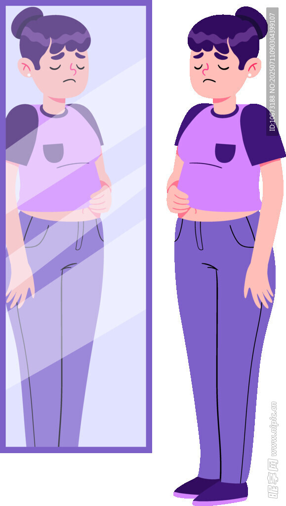 女孩身材变化对比图