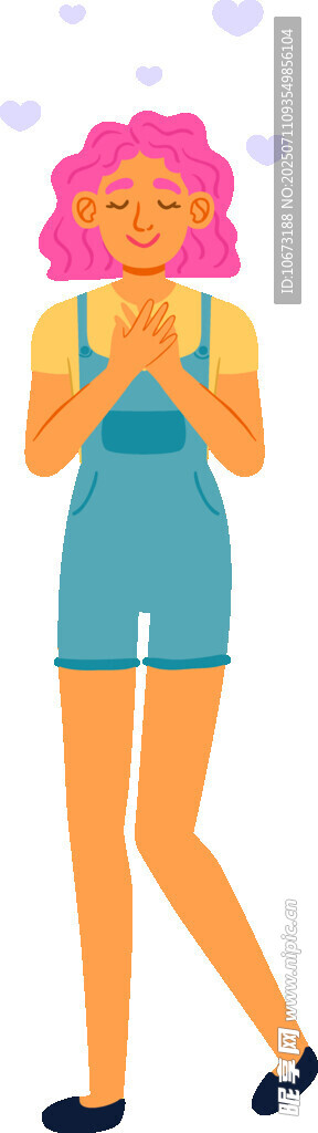 快乐女孩活力满满